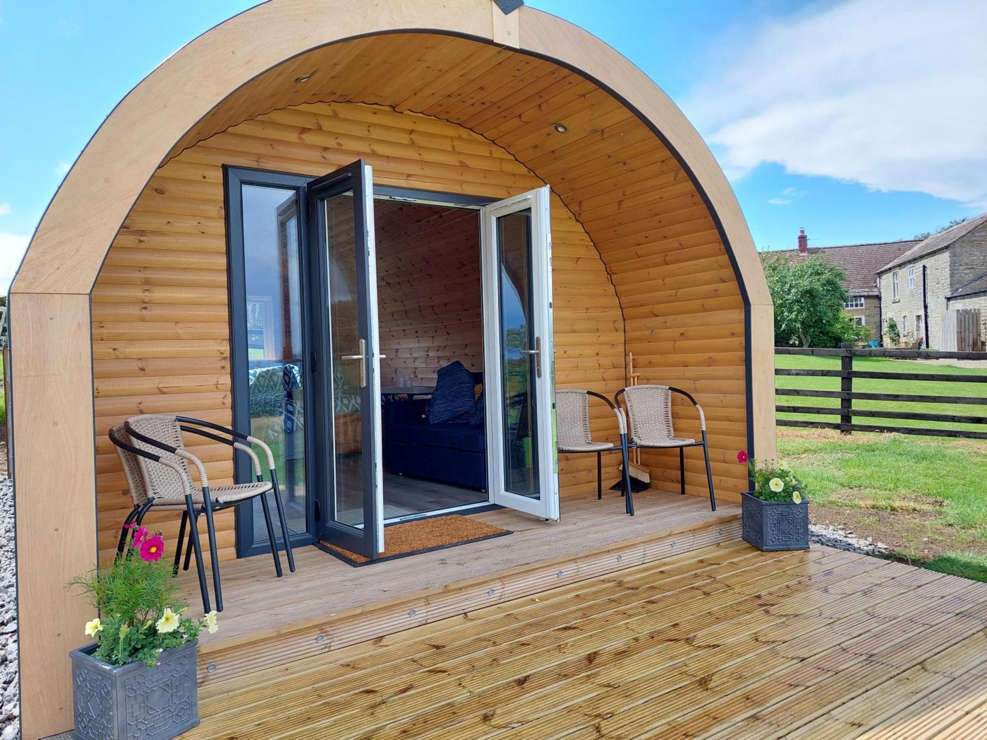 Апартаменты High Whashton Springs Glamping Pod, Richmond Yorks Экстерьер фото